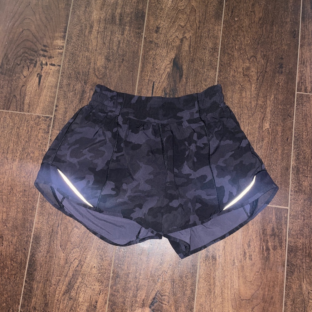 Black Camo LULULEMON shorts